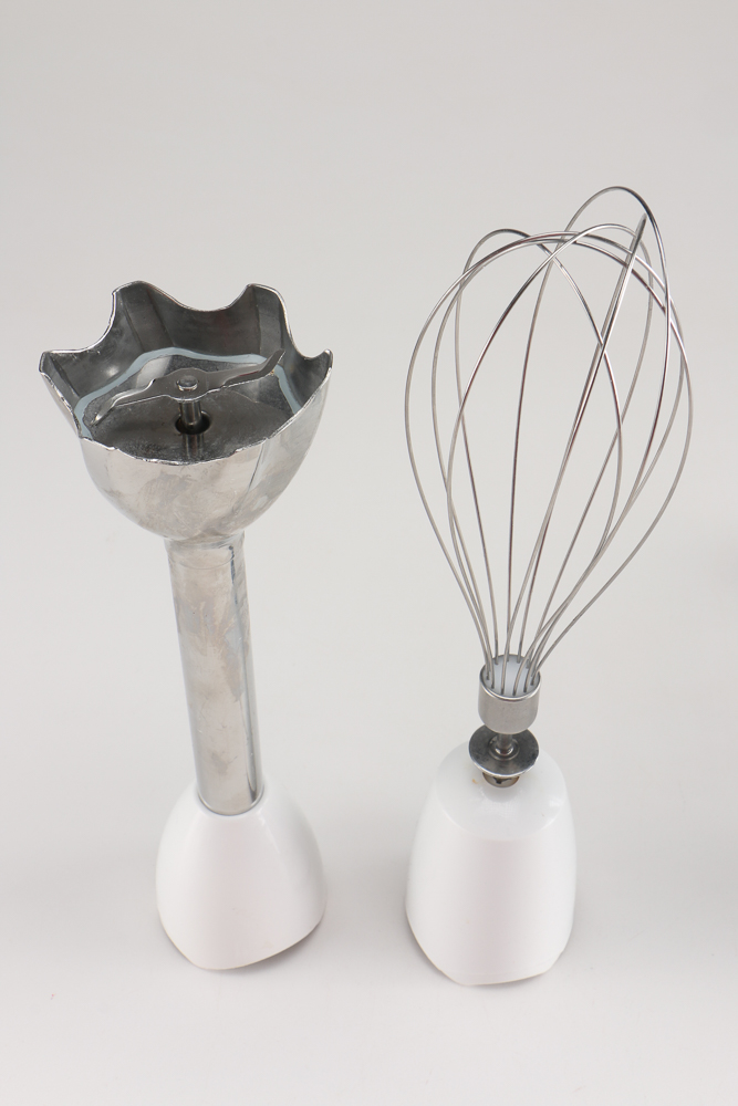 Braun Turbo Immersion Blender and Cuisinart Mini Prep Plus EBTH